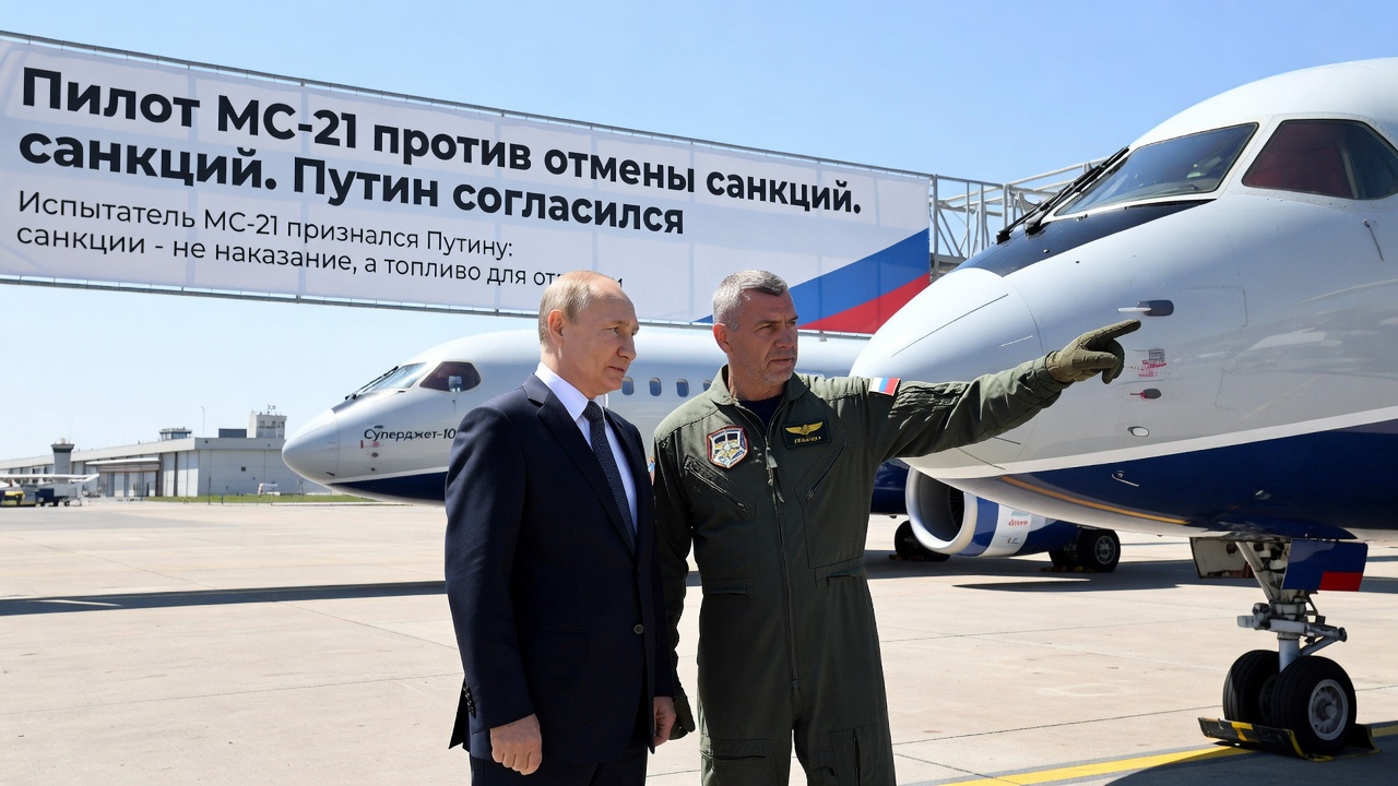 Пилот МС-21 против отмены санкций. Путин согласился